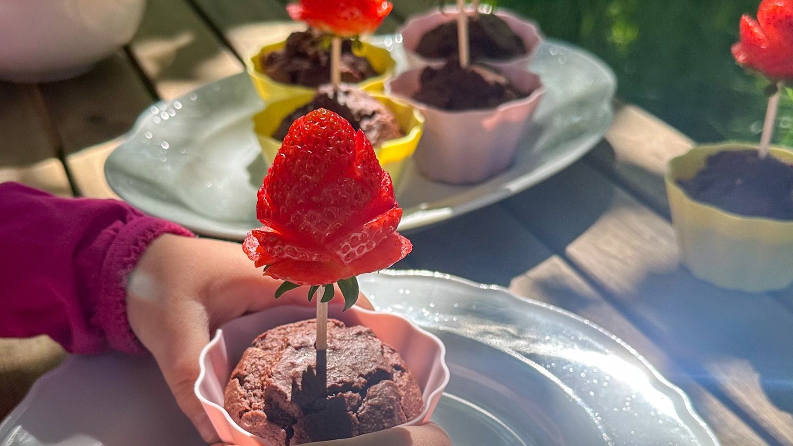 Image of Schoko-Rosen-Muffins