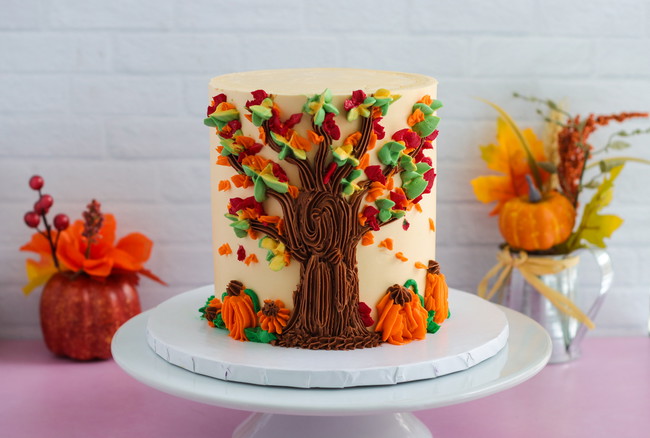 Image of Kootek Harvest Vibes Cake and Buttercream Recipe