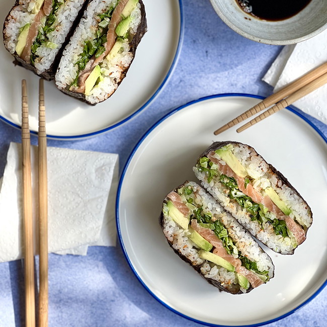 Image of Orange & Horopito Shichimi Onigirazu