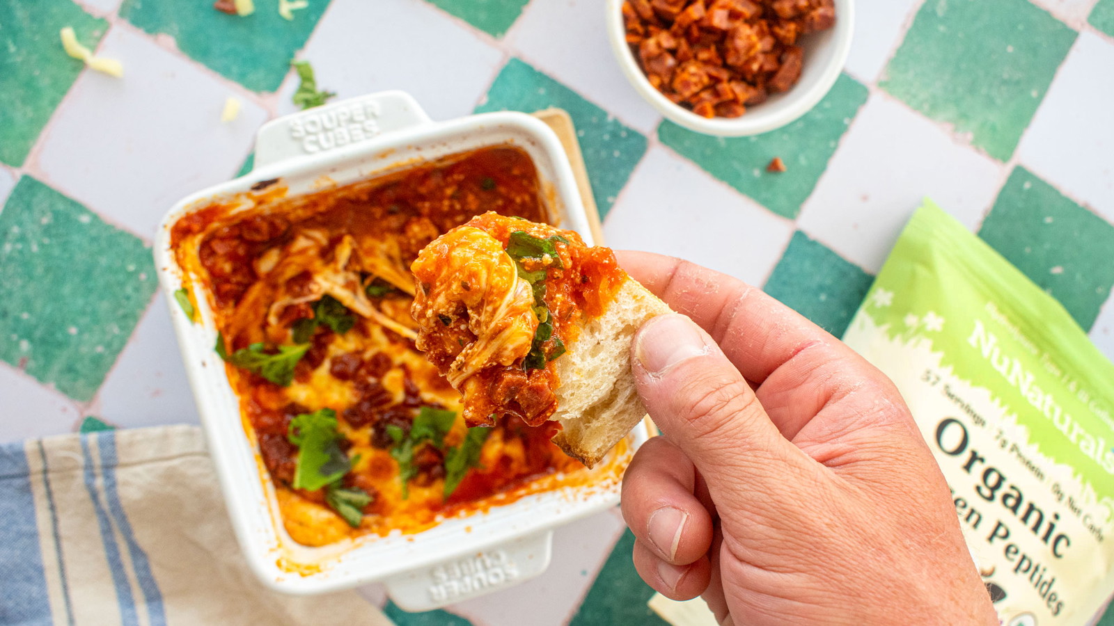 Protein Pizza Dip (With Collagen) – NuNaturals