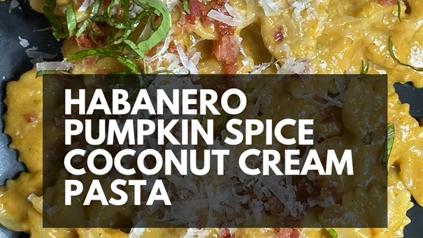 Image of Habanero Pumpkin Spice Coconut Cream Pasta