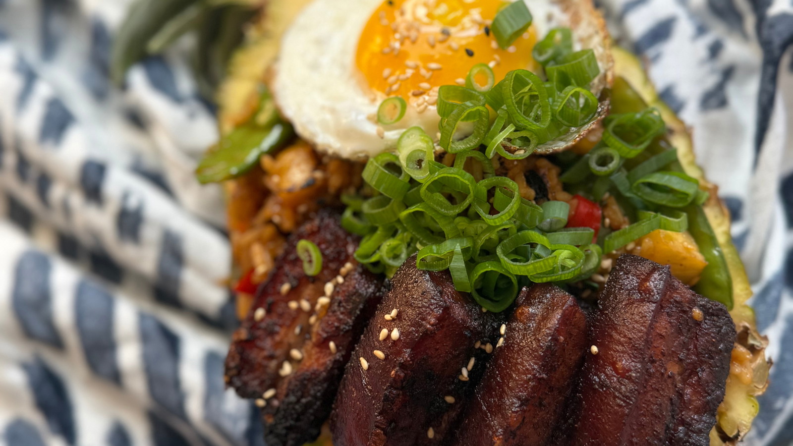 Image of Polynesian Pork and Pineapple Fried Rice