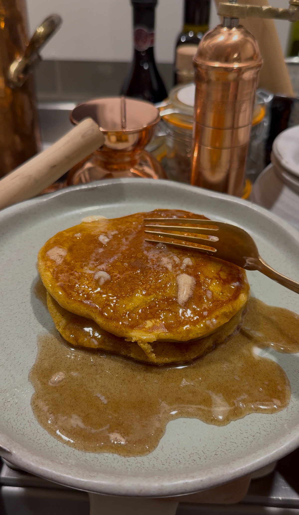 Pumpkin Spice Pancakes