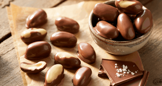 Image of How to Make Chocolate Brazil Nuts Recipe UK