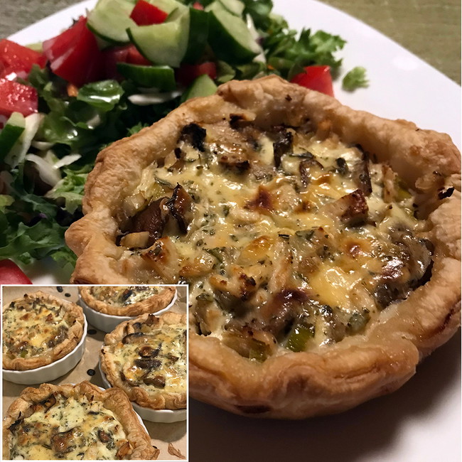 Image of Mushroom Tarts