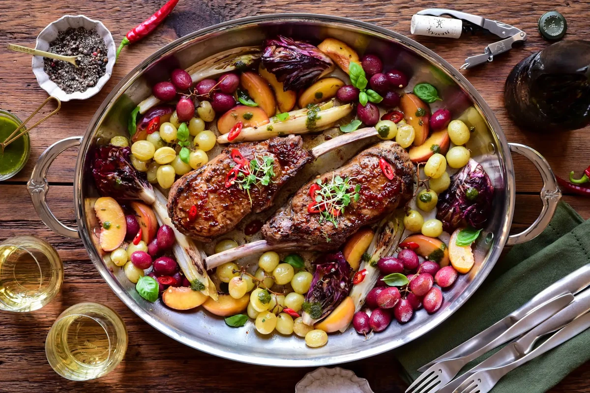 Diavola Veal Chops with Chili Apple Cider Glaze 