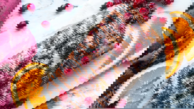 Image of Cranberry Orange Olive Oil Cake