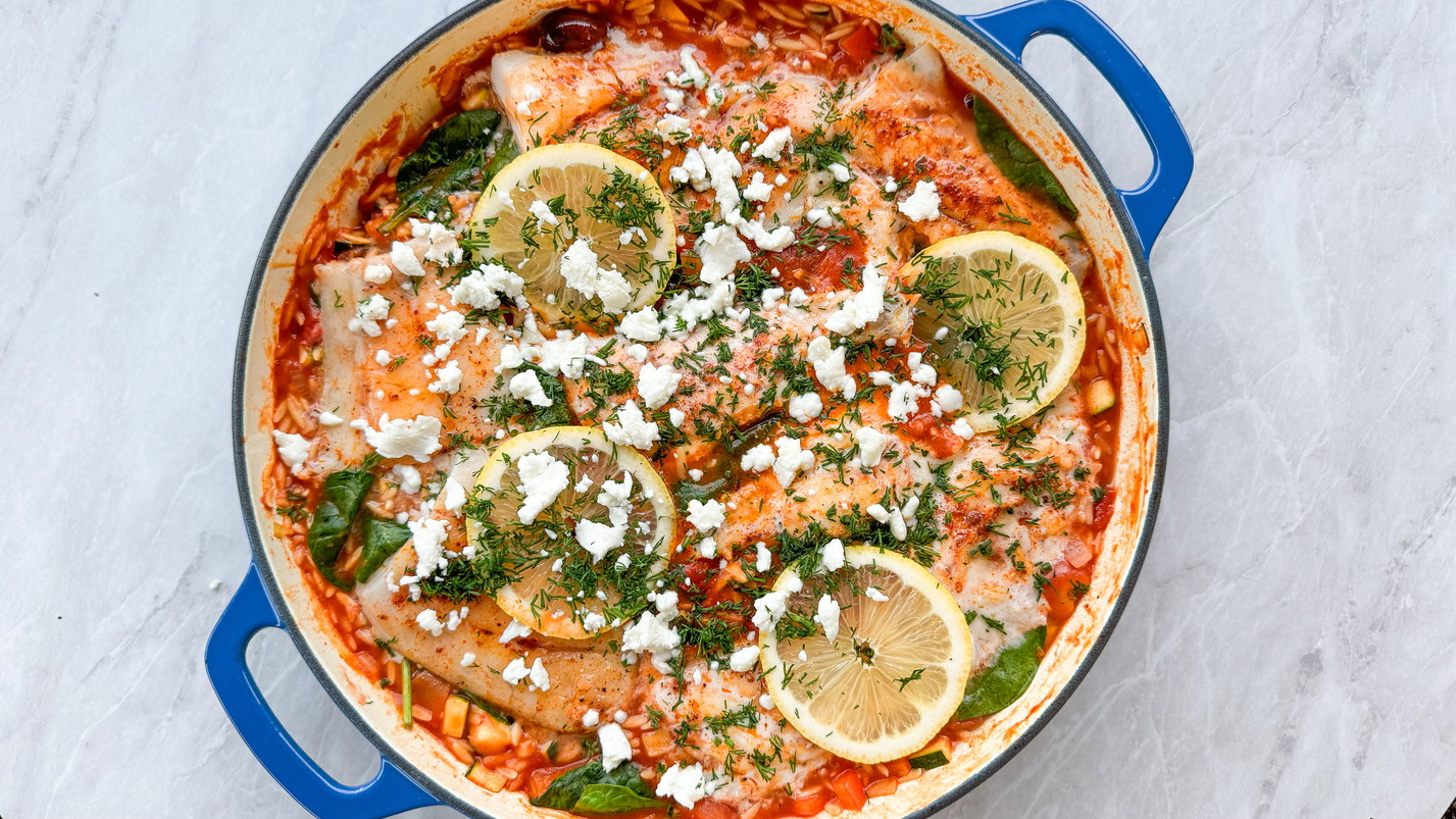 Image of One Pan Mediterranean Fish