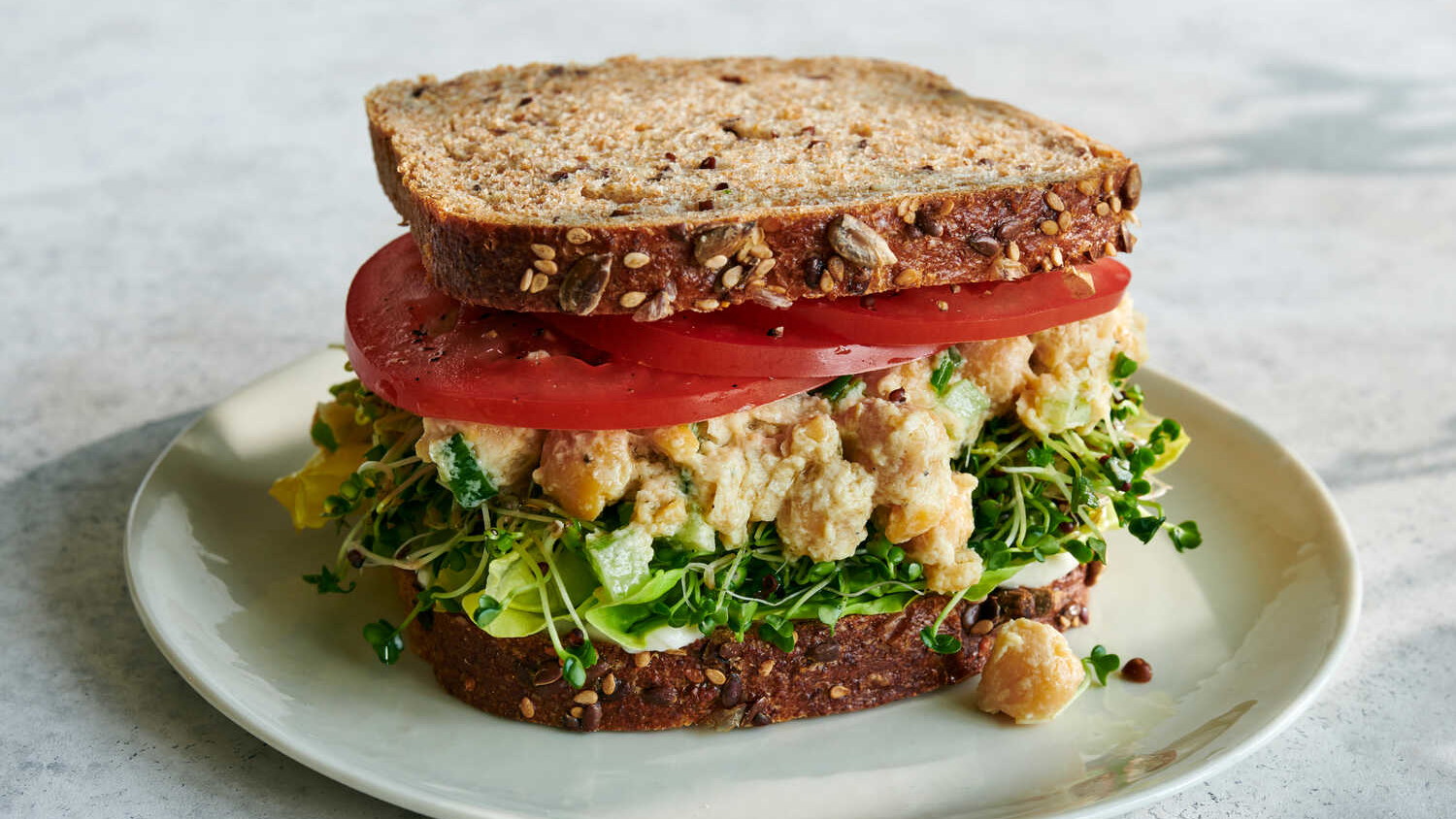Image of Best Ever Chickpea Salad Sandwich