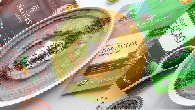 Image of Pumpkin Spice Matcha Latte Bowl