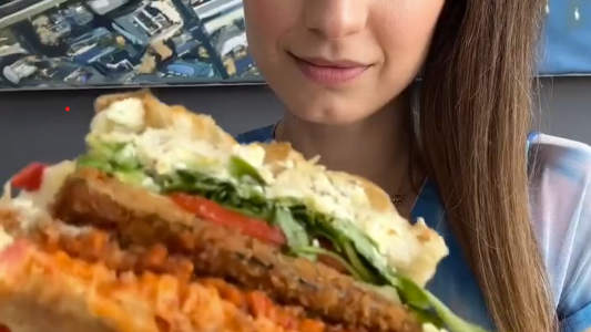 Image of Cayenne Crispy Zucchini Sandwich
