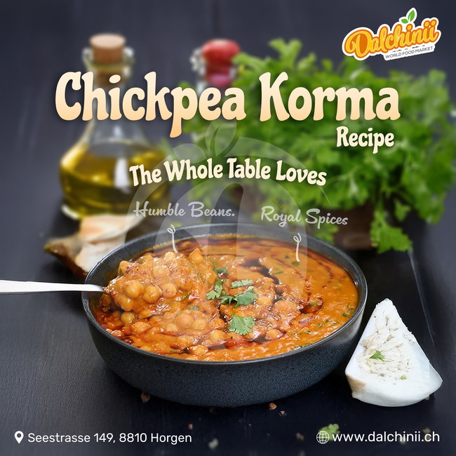 Image of Chickpea Korma Recipe