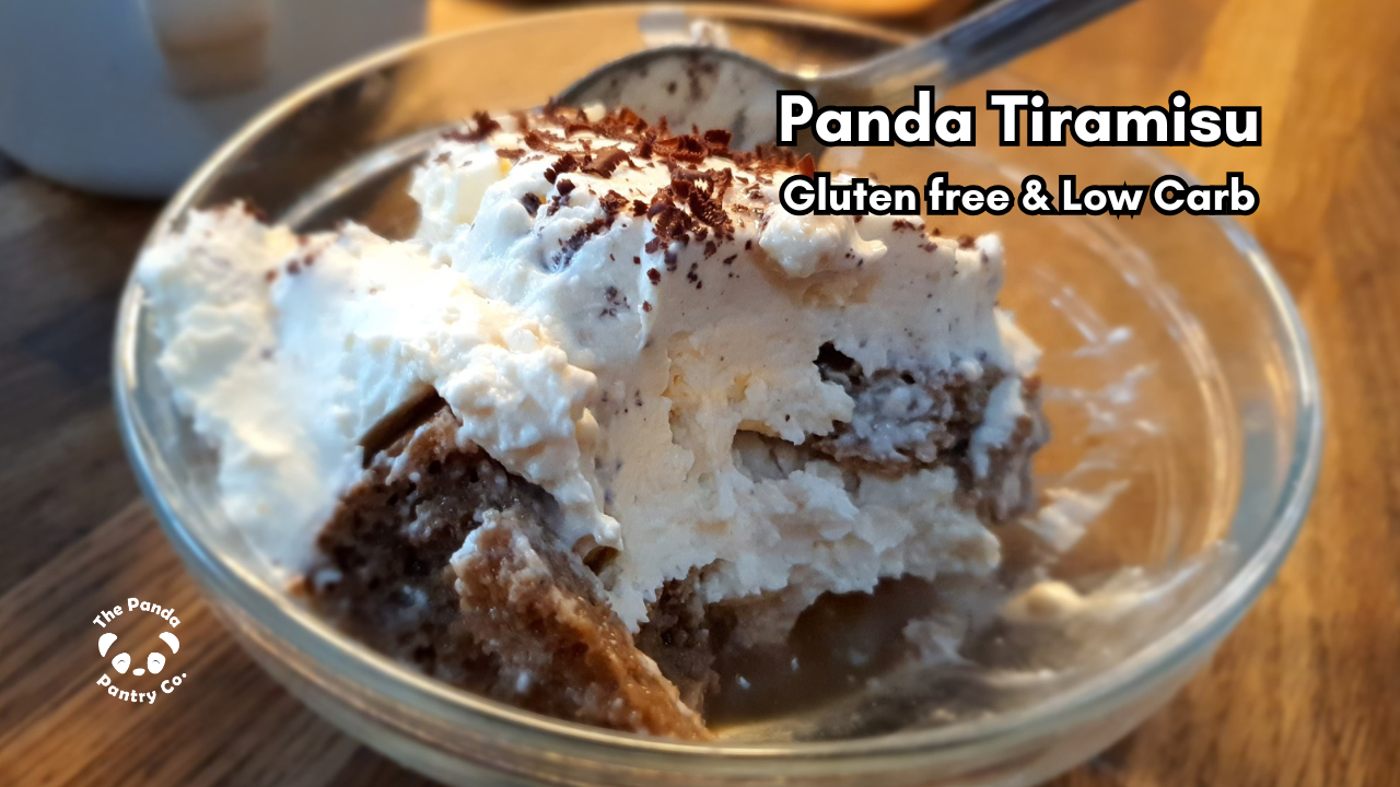 Image of Panda Tiramisu – Gluten-Free, Low-Carb, and Indulgent
