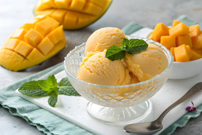 Mango & Honey Sorbet