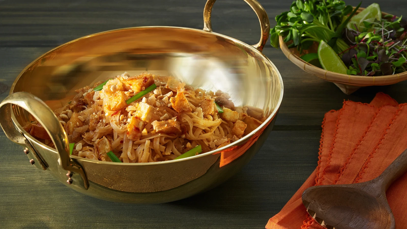 Vegetarian Pad Thai Tofu