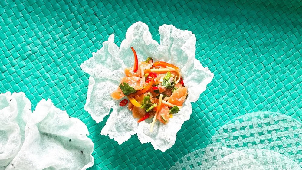 Crispy Rice Paper Bowl