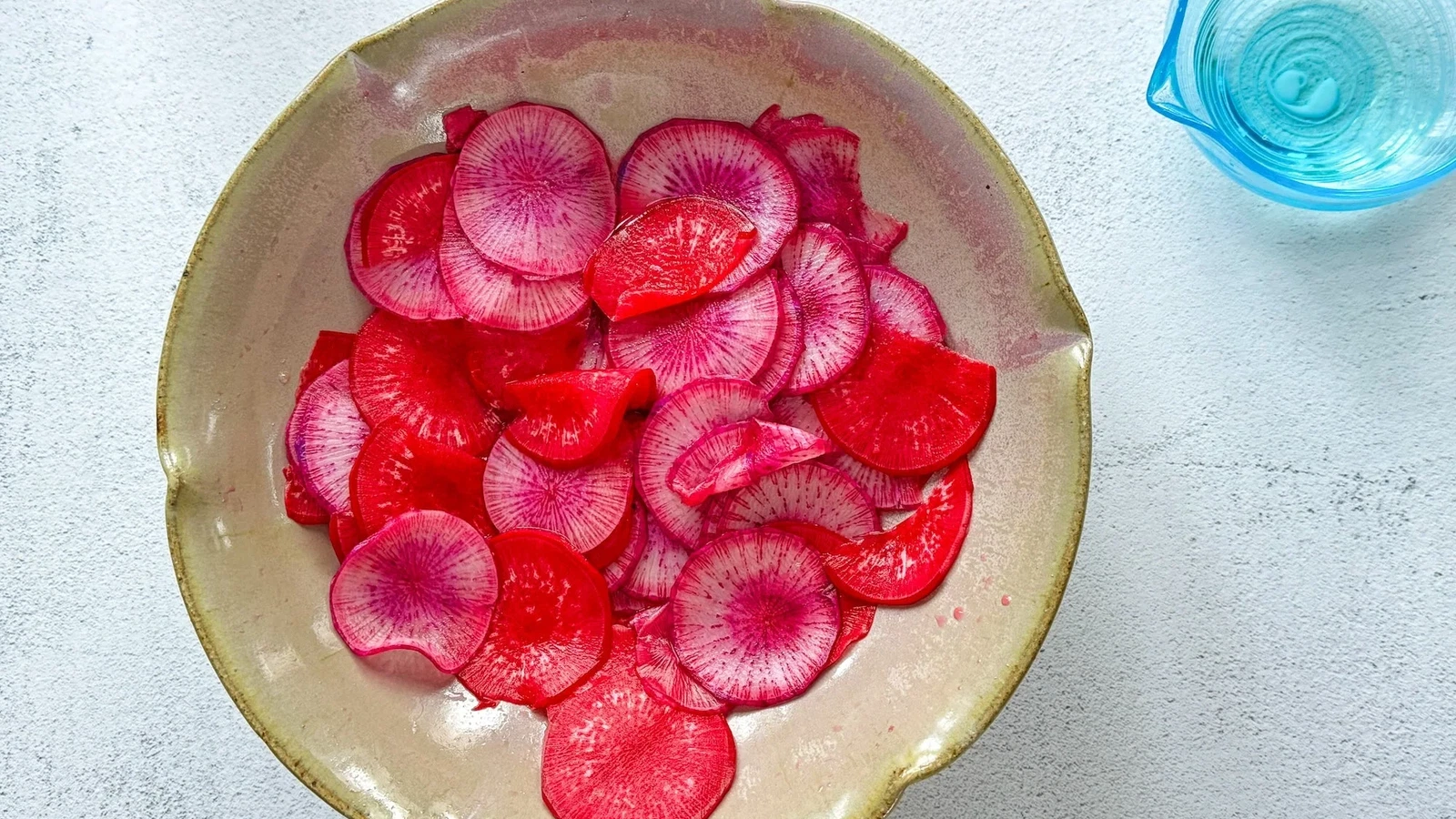 Thai Pickled Watermelon Radishes