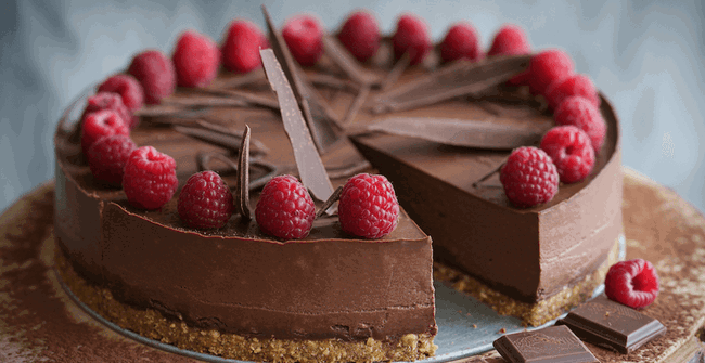 Image of DELICIOUS Vegan Chocolate Cheesecake Recipe UK
