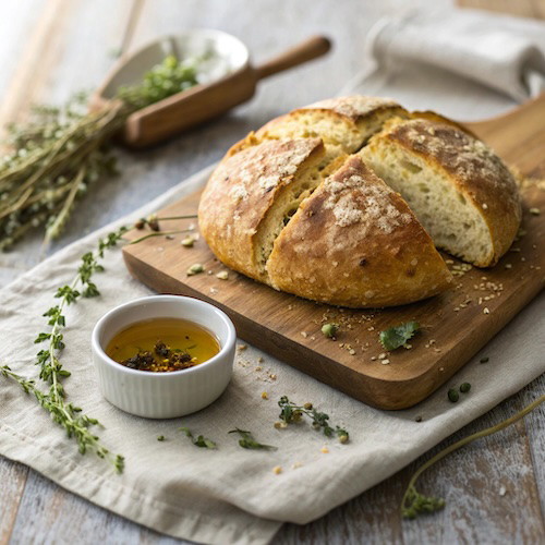 No-knead Soda Bread