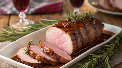balsamic glazed pork