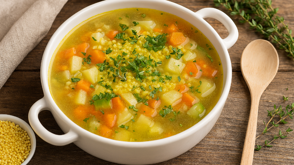 Image of Hildegards Erkältungssuppe - warm & würzig