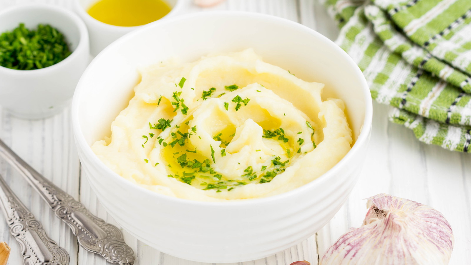 Olive Oil Mashed Potatoes