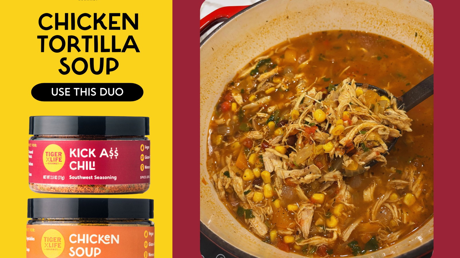 Image of 20 Minute Rotisserie Chicken Tortilla Soup