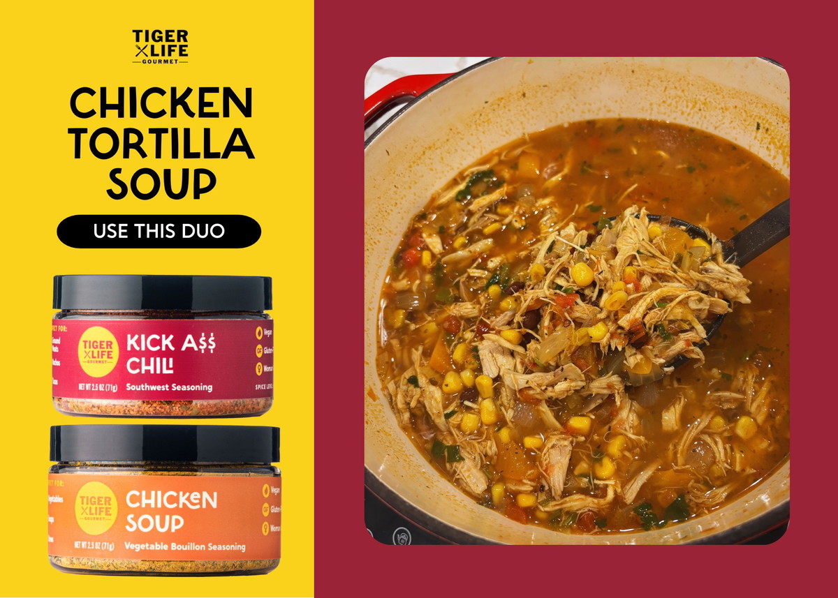 20 Minute Rotisserie Chicken Tortilla Soup