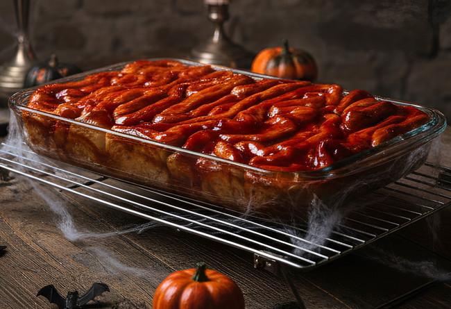 Image of Halloween Cinnamon Rolls
