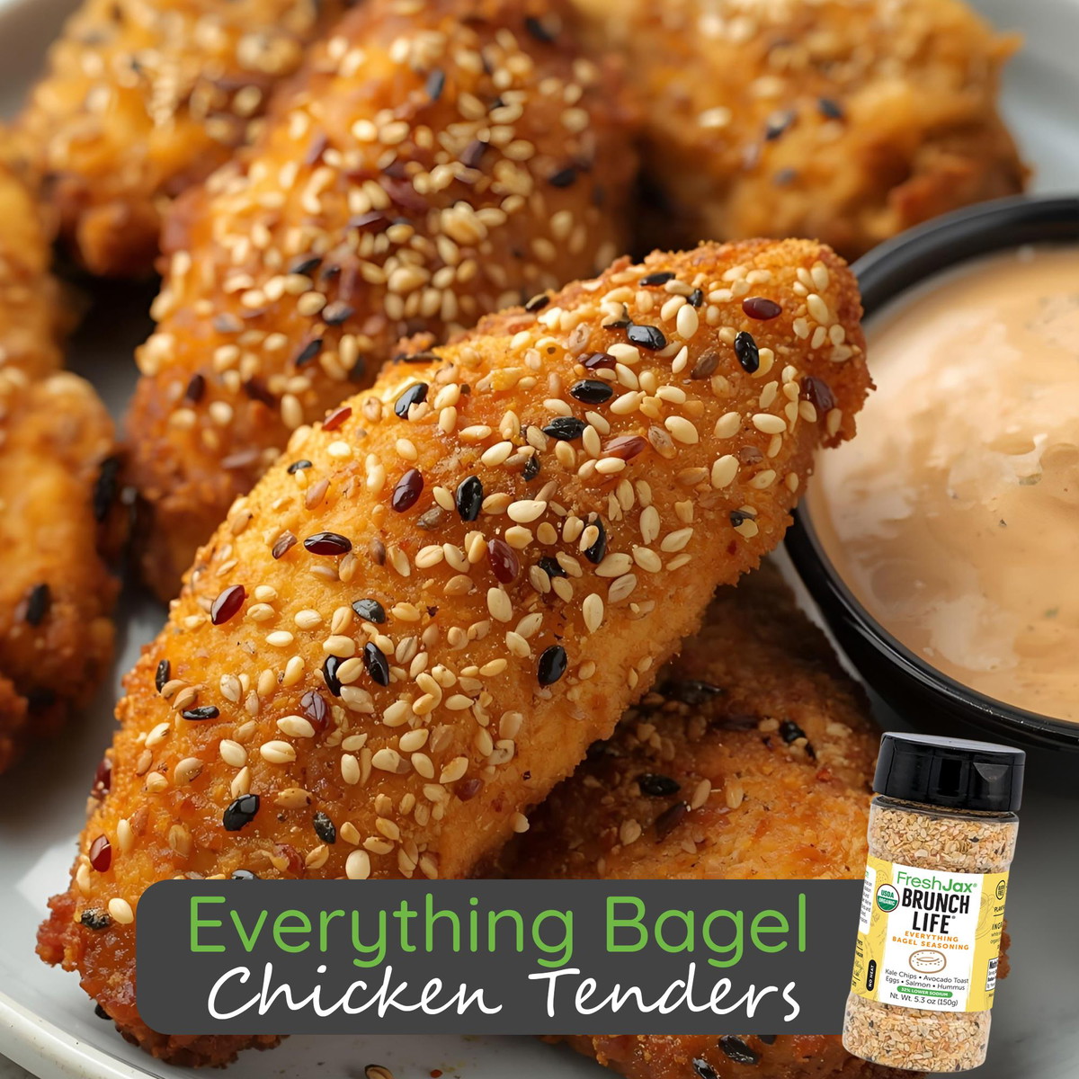 Everything Bagel Chicken Tenders