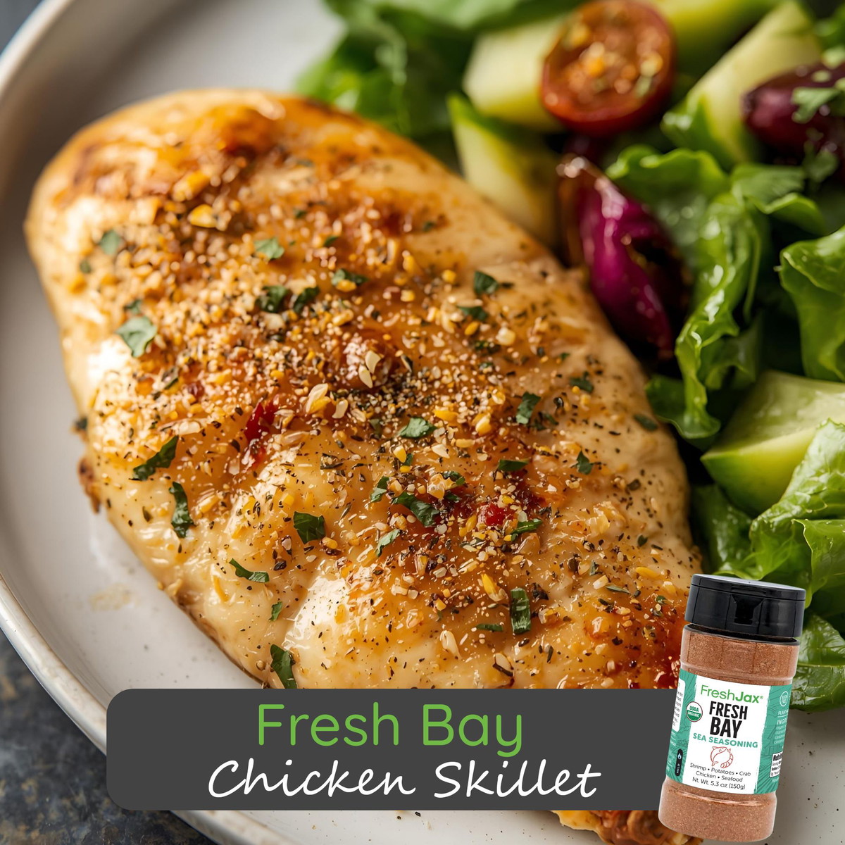 Fresh Bay Chicken Skillet