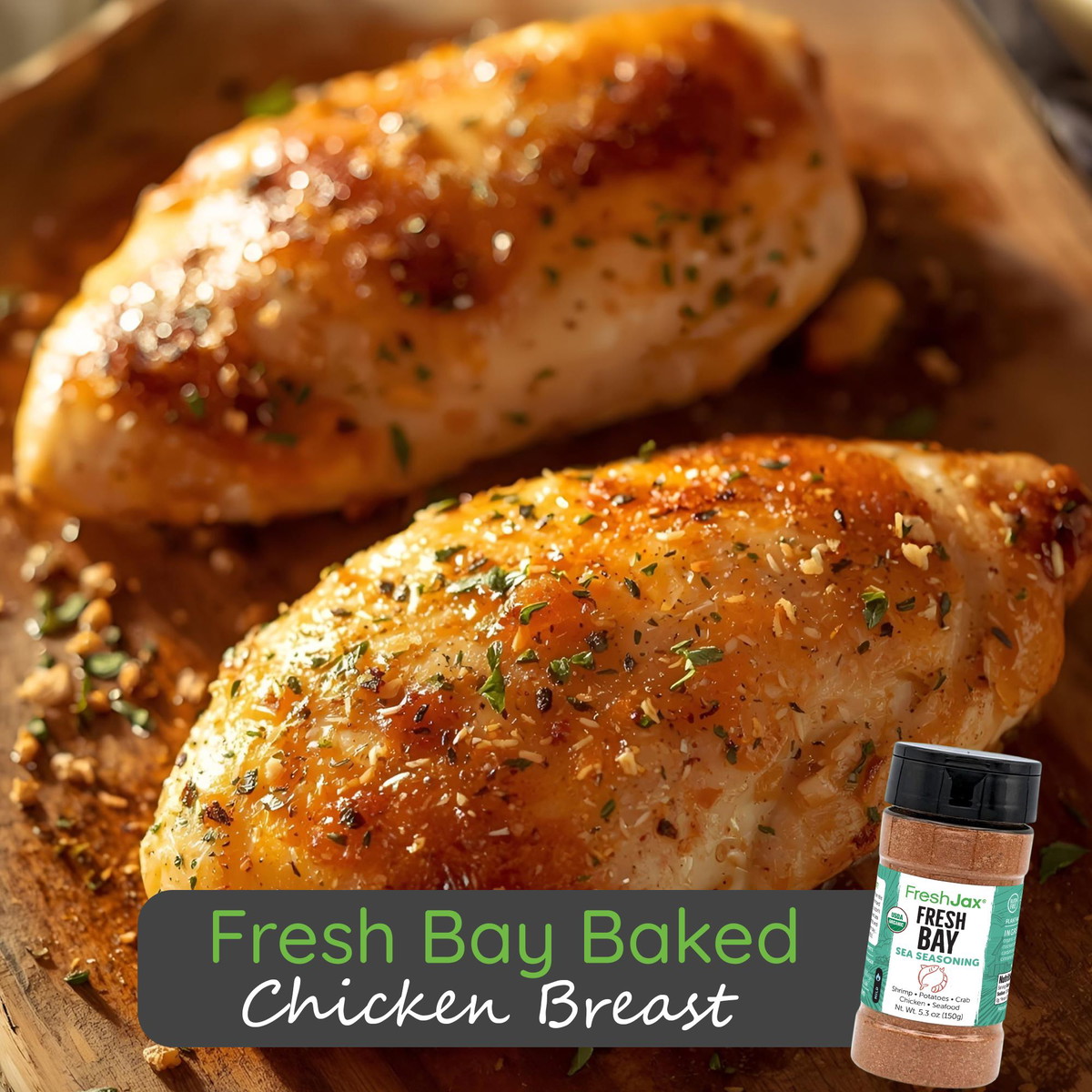 Fresh Bay Baked Chicken Breast
