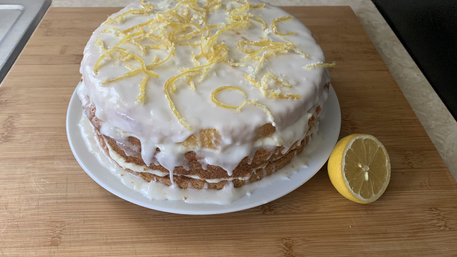 Bright Lemon Cake Recipes with Oil Soluble Flavoring