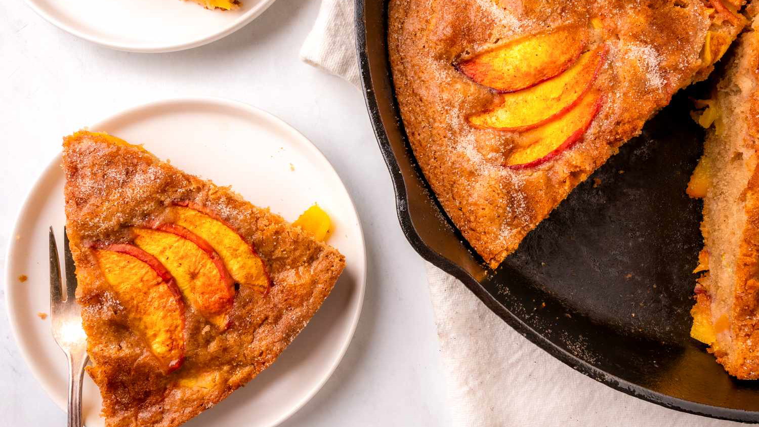 How to Bake Peach Cake with Oil Soluble Extract