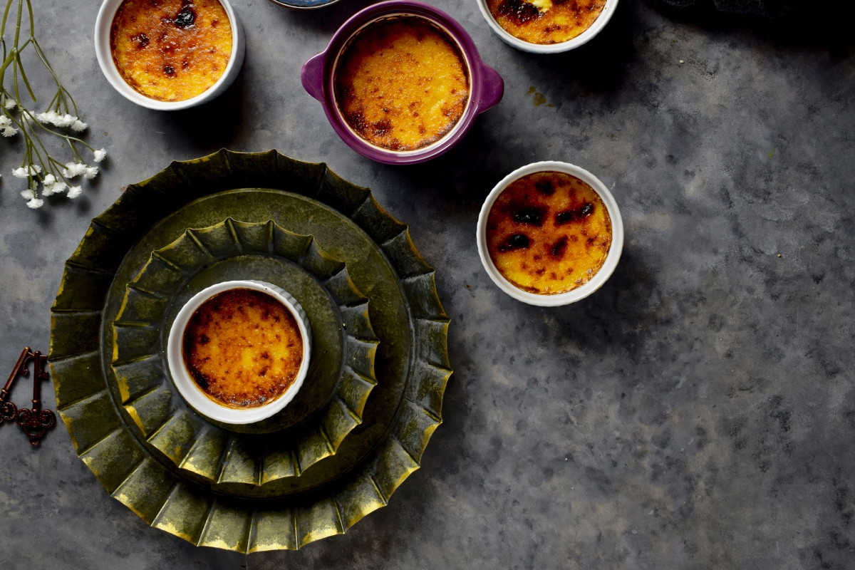 Pumpkin Spice Latte Crème Brûlée