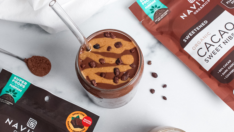 Image of Chocolate Peanut Butter Cup Smoothie Recipe