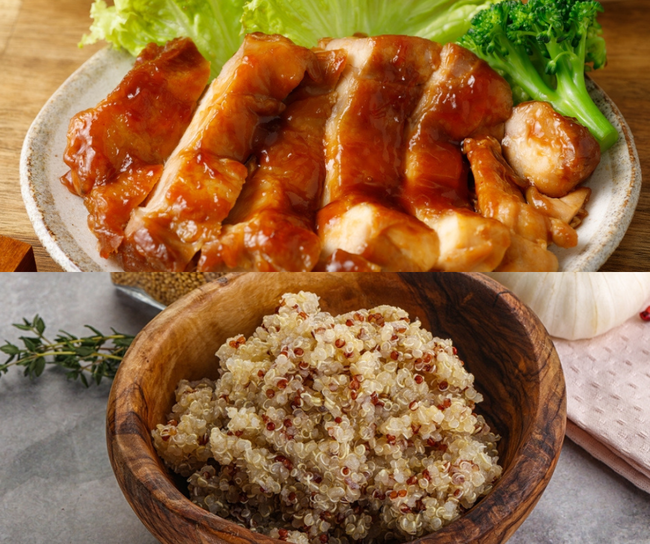 Teriyaki Chicken Breast with Quinoa