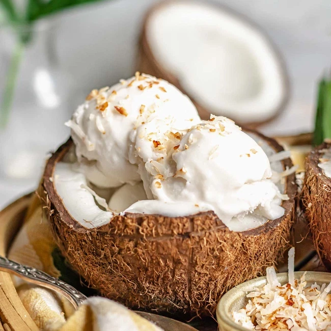 Coconut Ice Cream