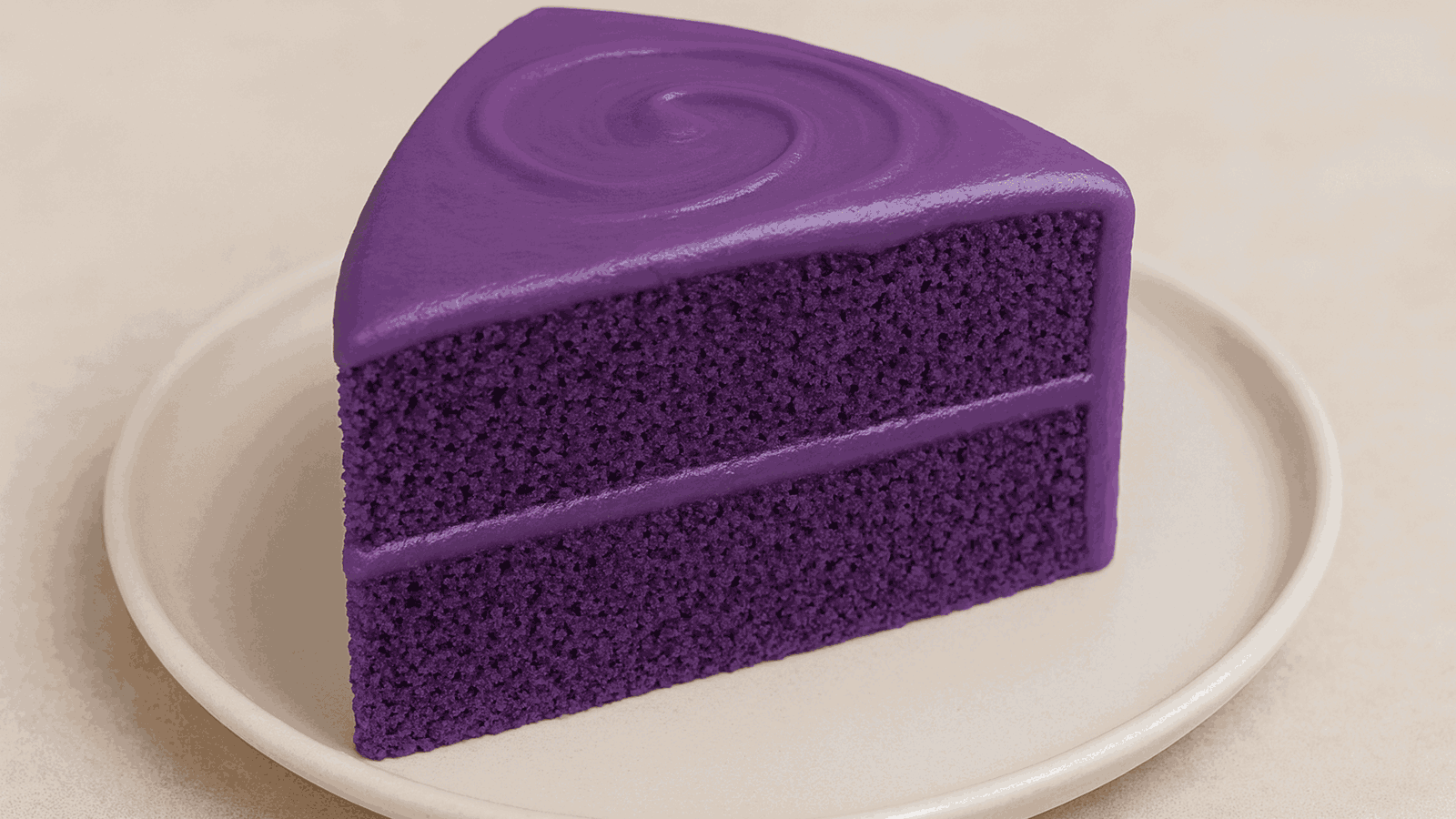 Image of Gâteau moelleux à l’Ube