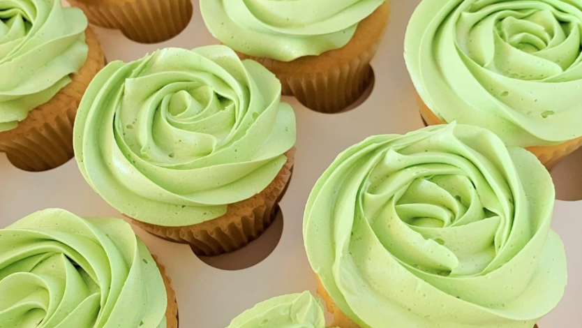 How to Make Green Buttercream Using Natural Food Dye