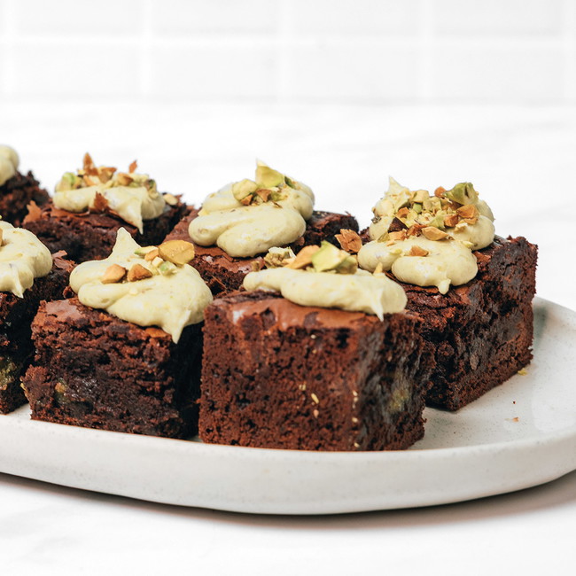 Image of Chocolate & Pistachio Brownie