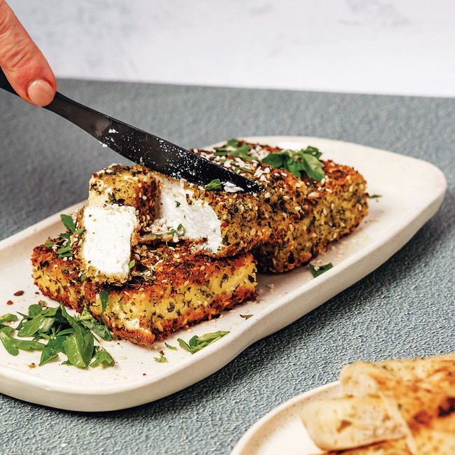 Image of Katsu-Crumbed Fried Feta