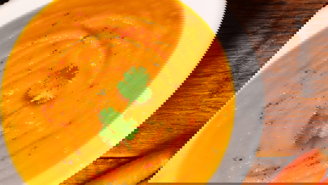 Image of carrot ginger soup