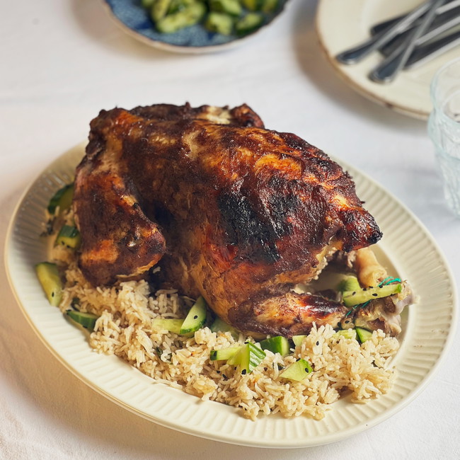 Image of Celebration Chicken with Saint Andrew Szechuan, Blueberry & Habanero