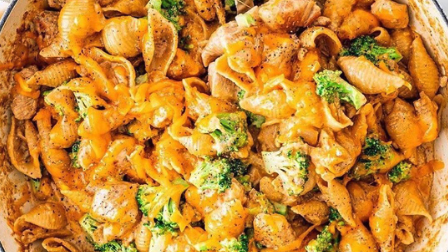 Image of Cheesy Chicken Broccoli Pasta