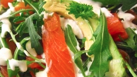 Image of Smoked Salmon & Avocado Salad