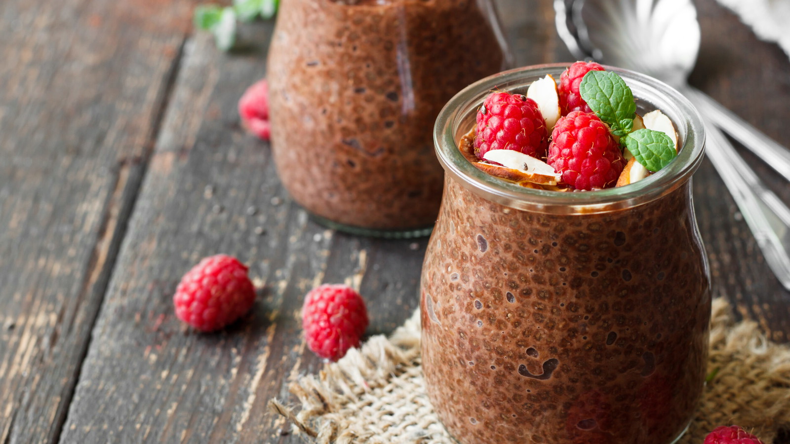 Image of Mint Chocolate Chia Pudding