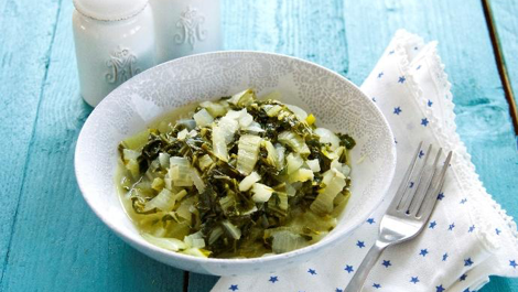 Image of Sautéed Silverbeet with Shallots