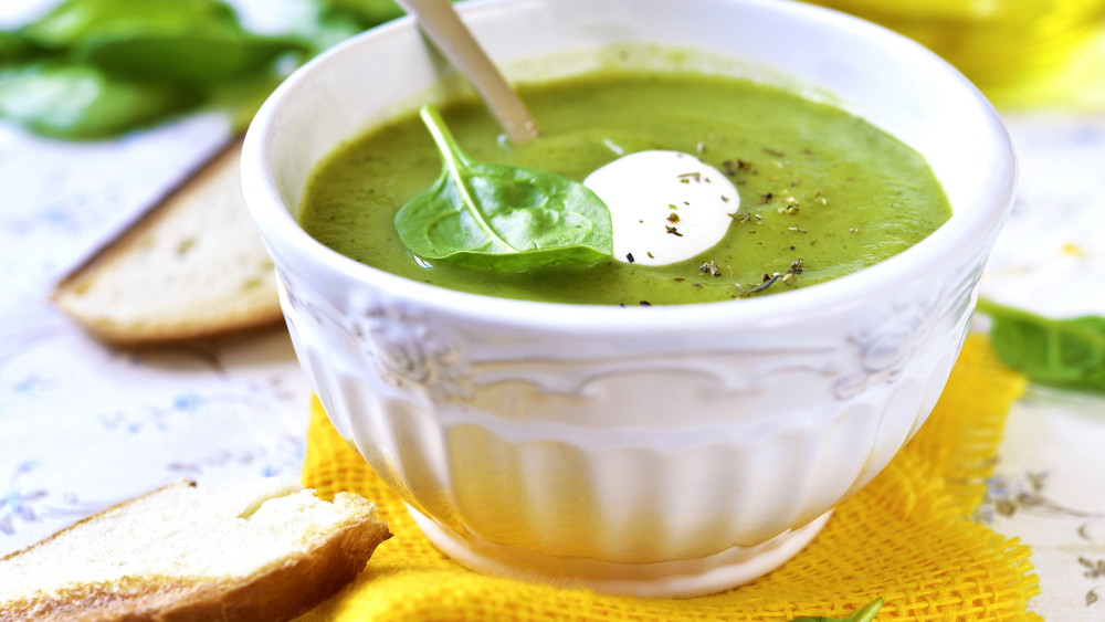 Image of Zucchini and Basil Soup