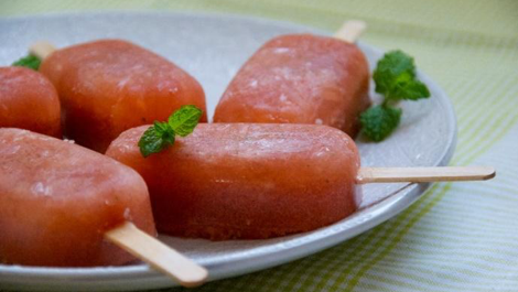 Image of Pineapple and Watermelon Icy Poles